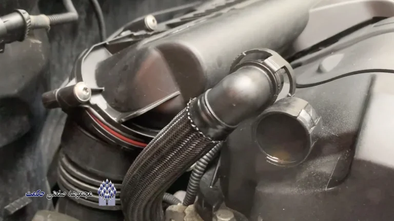 گرفتگی شیلنگ بخار روغن