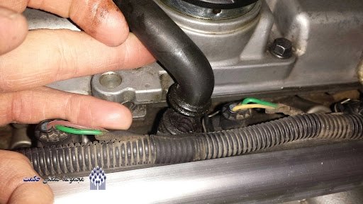 گرفتگی شیلنگ بخار روغن