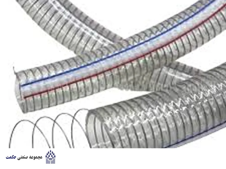 ساختار داخلی شیلنگ فنر دار